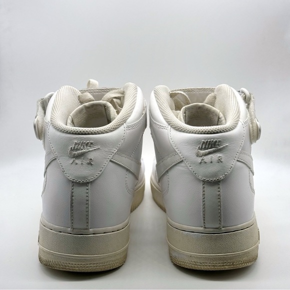 Nike Air Force 1 High Top Sneakers White - Picture 6 of 8